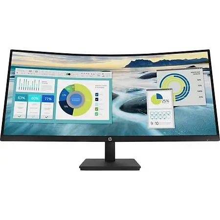 Hp 21Y56AA P34h G4 34 inch 3440x1440 5ms WQHD Multimedia HDMI DP Curved Monitör