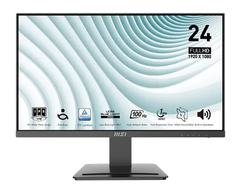 Msi PRO MP243X 23.8 inch 1920x1080 1ms 100Hz HDMI DP IPS Adaptive-SYNC Monitör