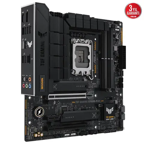 ASUS TUF GAMING B760M-PLUS 7200MHZ(OC) RGB M.2 1700P MATX DDR5 ANAKART