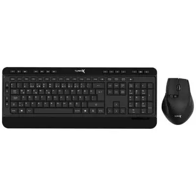 Turbox Maindesk USB Kablosuz 2.4ghz Piano Black Multimedya Standart Q Bilek Destekli Klavye ve Mouse Set