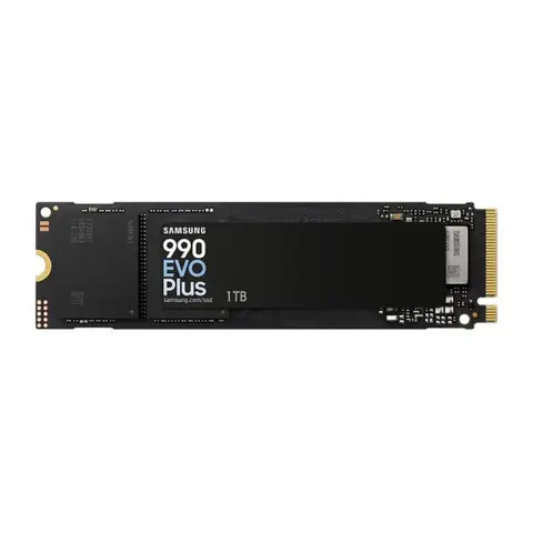 Samsung 990 Evo Plus 1TB PCIe 4.0 NVMe Okuma 7250MB – Yazma 6300MB M.2 SSD (MZ-V9S1T0BW)
