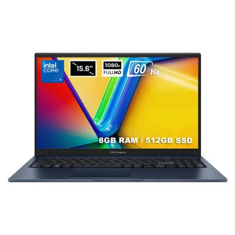 ASUS Vivobook 15 X1504VA-BQ5386 Intel Core 5-120U 8GB DDR5 512GB SSD 15.6 inç Full HD 60Hz IPS-level FreeDos Laptop