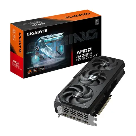 GIGABYTE Radeon RX 9070 XT GAMING OC 16GB GDDR6 256 Bit RGB LED Ekran Kartı