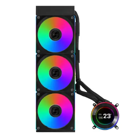 Lian Li Hydro-Shift II LCD-C 360CL Siyah Sıvı Soğutucu