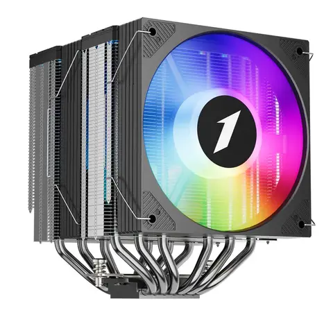1ST PLAYER CRYO CY12LD SİYAH 2X120MM ARGB AM5/LGA 1851 KULE TİPİ İŞLEMCİ HAVA SOĞUTUCU