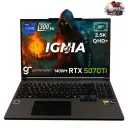 GameRaider IGNIA GR16 Intel Core i9-14900HX GeForce RTX 5070Ti 12GB 140W 24GB DDR5 2TB SSD 16 inç 2.5K QHD+ 300Hz FreeDos Gaming Laptop – Çanta Hediyeli