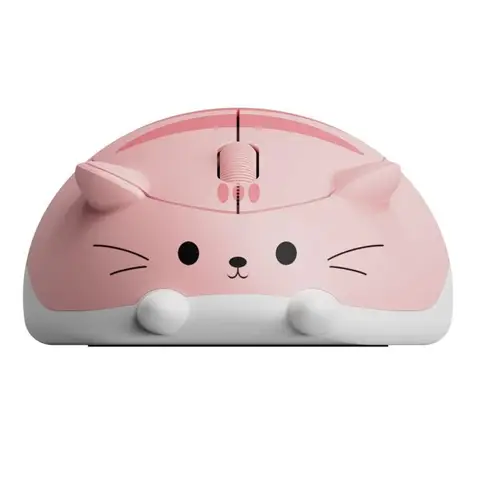 AKKO x Waigua Cat Pink Angie Kablosuz Simetrik Mouse