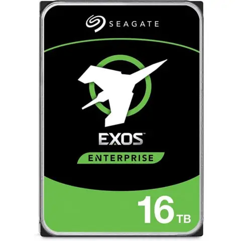 Seagate Exos X16 16TB 7200RPM 256MB Önbellek 3.5 inç SATA 3.0 Harddisk (ST16000NM001G)