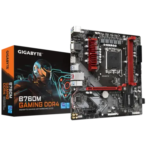 Gigabyte B760M GAMING DDR4 Sc-1700 B760 DDR4 5333Mhz 2xM2 2.5Gbe mATX INTEL Anakart