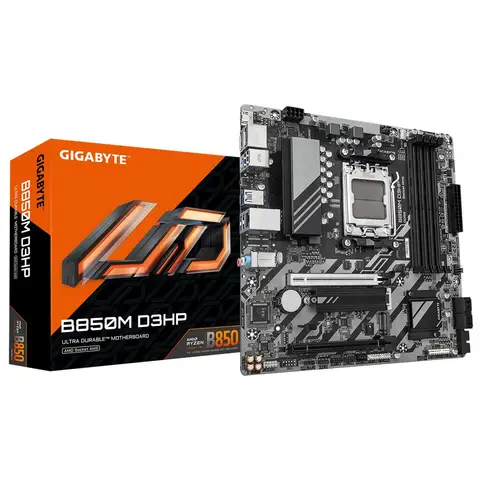 GIGABYTE B850M D3HP 8200MHZ(OC) M.2 AM5 DDR5 mATX ANAKART