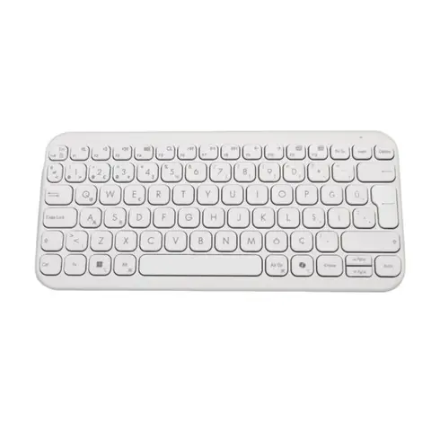 ASUS Marshmallow KW100 Beyaz Kablosuz Türkçe Mac Uyumlu Klavye