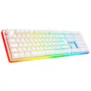 GameBooster GB-G918R-WH G918 Fire Storm USB Kablolu Beyaz Gaming Standart Q Red Switch Mekanik RGB Gaming Klavye