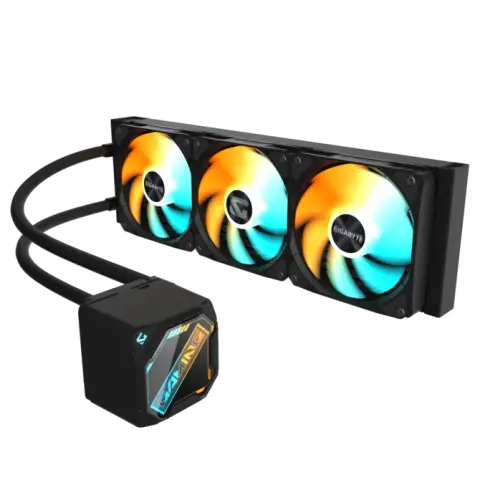 Gigabyte GME-360 360mm 3x12cm ARGB Fanlı AMD-INTEl Siyah Sıvı Soğutmalı İşlemci Fanı