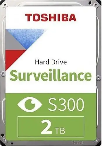 Toshiba Surveillance HDWT720UZSVA SATA 3.0 5400 RPM 2 TB Harddisk