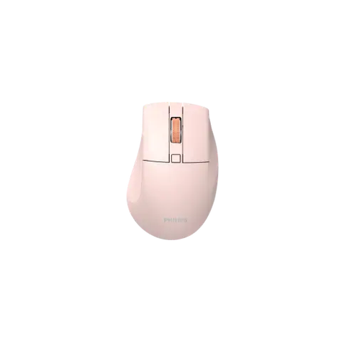 Philips SPK7528P 1600Dpi 5 Tuşlu 2.4Ghz Bluetooth Pembe Ergonomik Kablosuz Mouse
