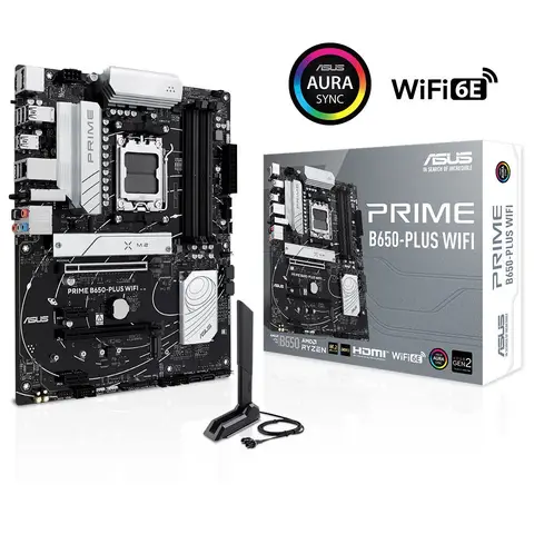 ASUS Prime B650-Plus Wifi 7600 MHz (OC) AMD AM5 DDR5 Anakart