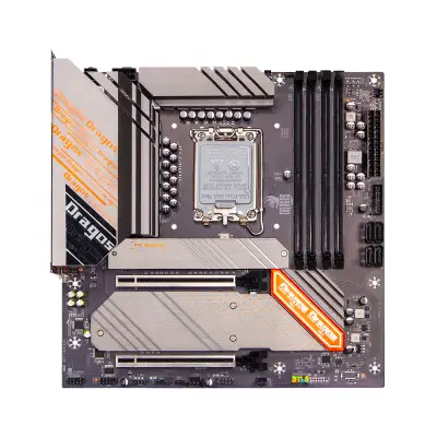 Dragos Dragmode B760M D4Pro Sata,M2 Ddr4 4000MHz Usb3.2 Dp Hdmi Ses 2.5GbE Lan 1700P ATX Anakart