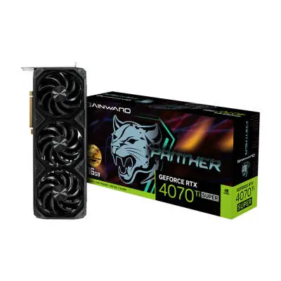 Gainward RTX4070Ti Super Panther Nvidia GDDR6x 256Bit Hdmi.Display Üç Fan 16GB Ekran Kartı