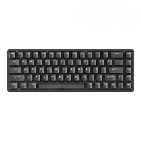 AKKO MOD68 HE Black Transparent %65 AstroAim Magnetic Switch 8K Hz Hall Effect Hotswap ARGB Kablosuz İngilizce Mekanik Gaming Klavye