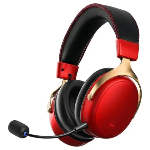 AKKO Verge S9 Master Crimson Gold PS5 Uyumlu 7.1 Sanal Surround Kablosuz Gaming Kulaklık