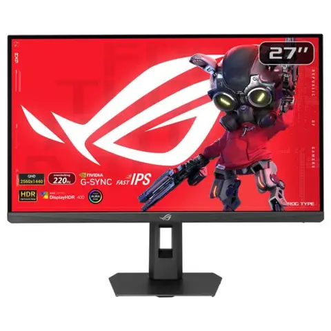ASUS ROG Strix XG27ACSR-W 27 inç 220Hz 0.3ms 2K QHD Adaptive Sync Fast IPS Pivot Gaming Monitör