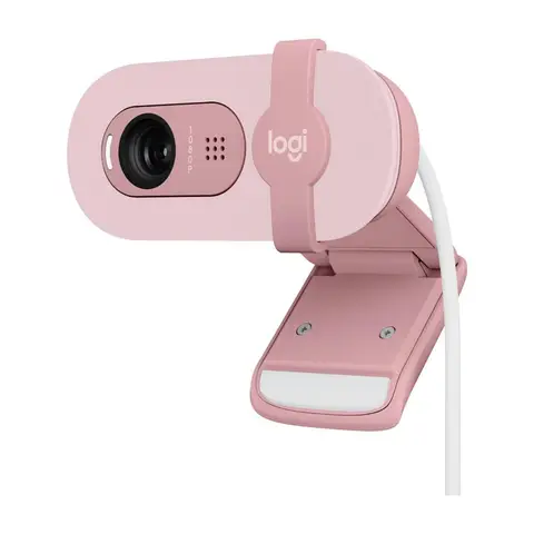 LOGITECH Brio 100 Pembe Full HD 1080P Mikrofonlu Webcam