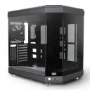 Dragos North 1x Fan USB 3.0 + Type C ATX Mid Tower  Panoramik Temperli Cam Gaming Bilgisayar Kasası Siyah