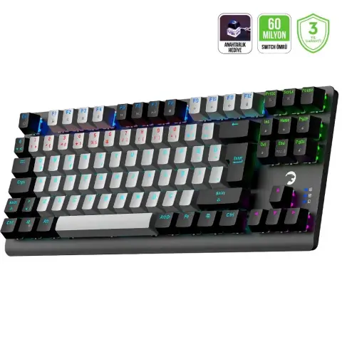 GamePower Eva 3 Red Switch Gaming Klavye