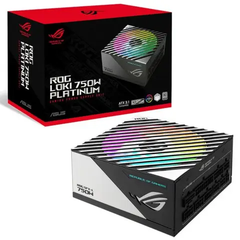 ASUS ROG STRIX Loki SFX-L 750W 80+ Platinum ARGB Full Modüler PSU (90YE00N4-B0NA00)