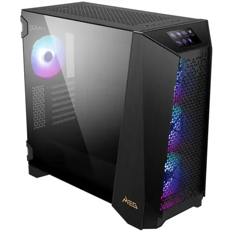 MSI MEG PROSPECT 700R Temperli Cam USB 3.2 Mid Tower Kasa