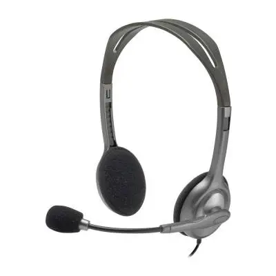 Logitech H110 981-000271 3.5mm Kafa Bantlı Gri Mikrofonlu Kulaklık
