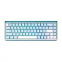 AKKO Ray68 HE Blue White %65 AstroAim Magnetic Switch 8K Hz Hall Effect Hotswap ARGB Kablosuz İngilizce Mekanik Gaming Klavye