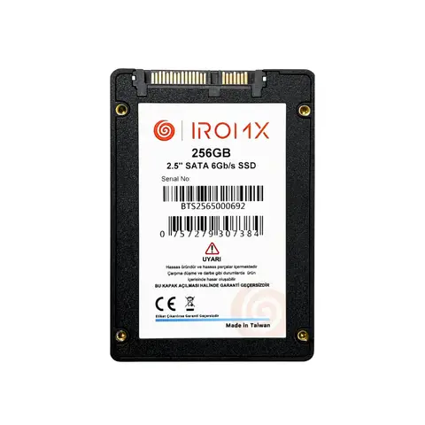 Iromx IR256GS3 256 Gb 540-460Mb/s SATA 2.5 inch SSD Harddisk