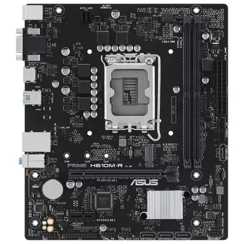 ASUS Prime H610M-R-SI 5600MHz DDR5 Soket 1700 M.2 HDMI DP VGA mATX Anakart