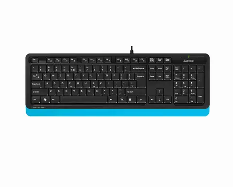 A4 Tech FK10 USB Q TR Multimedia Fstyler Mavi Kablolu Klavye